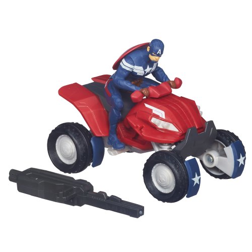 Captain America Marvel Blast 'N Go Combat ATV Vehicle