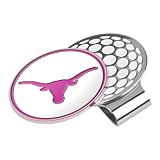 Ball Marker Hat Clip - NCAA - Texas Longhorns UT - Pink