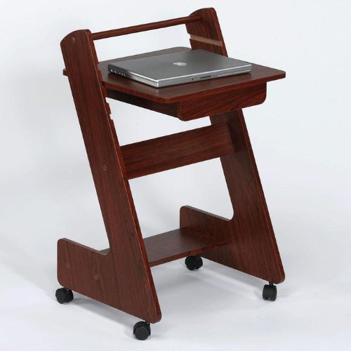 Z Mobile Laptop Desk - Cherry Finish (Cherry) (34 H x 21 W x 18.25 D)