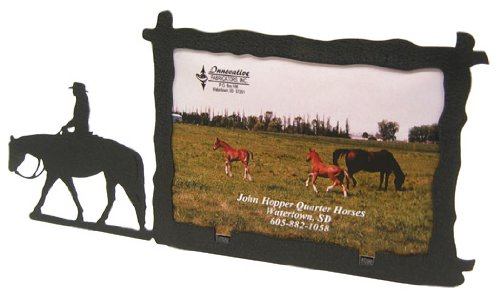 Lady Western PLEASURE RIDER 3X5 Horizontal Picture Frame