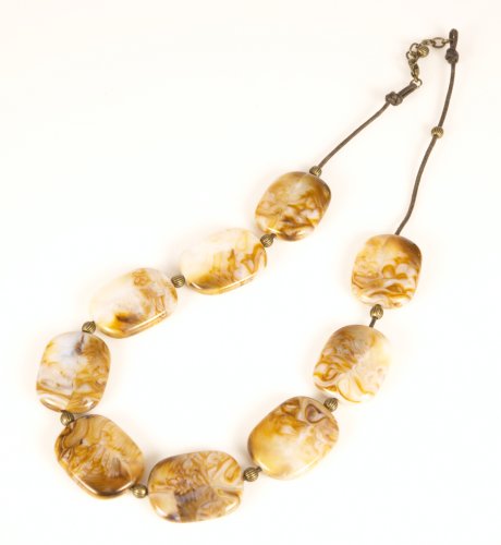 Per Una Marble Stone Effect Necklace