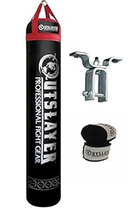 Muay Thai Heavy Punching Bag Red (130 Pound)