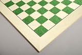 House of Staunton Green Matte Chessboard - 2.25 inch