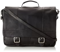 David King & Co. Porthole Brief with Inside Organizer, Black, One Size
