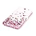 iPhone 6 Plus, LUNIWEI Flip Wallet Heart Dotted Card Slot 5.5 Inch Case Co...