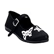 Cute Butterfly Shoes Womens Mary Janes Flats Black