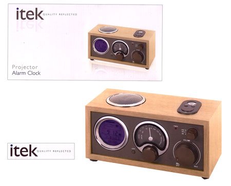 Itek Projector Alarm Clock (it079) Picture