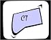 Decorated Mouse Pad with map, 