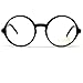 E22-vp Round Clear Lens Eyeglasses