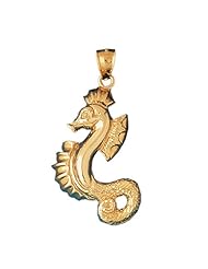CleverEves 14K Gold Pendant Seahorse 10.2 - Gram(s)