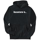 Hoodie Mens Black  Basseterre IS  Capitals
