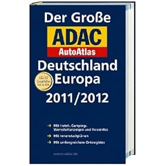 Der Gro�e ADAC AutoAtlas Deutschland, Europa 2011/2012