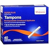 UPC 049022633308 product image for Walgreens Tampons, Super Plus, 40 ea | upcitemdb.com