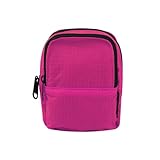 GE E1235 Digital Camera CaseCrown Compact Padded Back Front Pocket PINK Case (LG 4
