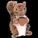 Ty Beanie Babies Nutty the Squirrel