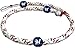 MLB Milwaukee Brewers Classic Frozen Rope Baseball Necklace