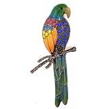 Sapphire Crystal Parrot Austrian Rhinestone Vintage Style Bird Pin Brooch