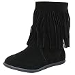 Rebels Women's Poca Flat Fringe Boot Rebels Women's Poca Flat Fringe Boot