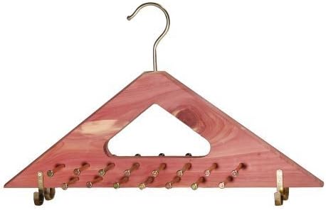 CedarFresh Cedar Belt and Tie Hanger by Hosuehold Essentials