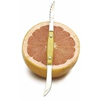 Endurance Stainless Acrylic Grapefruit Double Knife