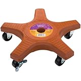 Plant Stand 18430 Down Under Plant Caddy, Terra Cotta, 16-Inch