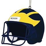 Michigan Wolverines NCAA Helmet Tree Ornament