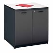 Slate 2-Door Storage Cabinet Bush Advantage Series A By Bush Furniture