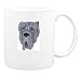 Mug with head, face, dog, sharpei, canine, shar-pei