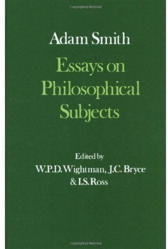 Essays on Philosophical Subjects, with Dugald Stewart's 