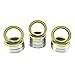 (10) 15x21x4mm Precision Ball Bearings ABEC 3 Rubber Seals YE