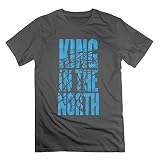King In The North Men's Short-sleeve T Shirt DeepHeather