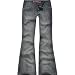 HYDRAULIC Star Back Girls Jeans - Antique