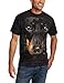 The Mountain Men's Daschund Face T-Shirt, Black, Medium