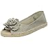 Mia Womens Rosette Flat Espadri