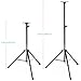 Neewer® Professional Heavy-duty Speaker Stand Kit, includes: Two Height Adjustable Speaker Stands with Tripod Base and Safety Pin + Two 1/4