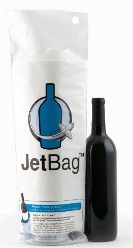 JetBag Padded Absorbent Bottle Bags, Set of 3