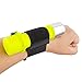 GHB Professional Diving Flashlight LED Submarine Flashlight Outdoor Waterproof Torch 600 Lumen Yellow