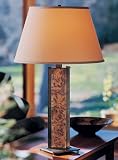 27-8234-DC Hubbardton Forge Lighting Copper Wrought Iron Table Lamp With Distressed Copper Core