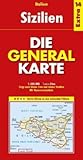 Die Generalkarte Italien Extra 14 Sizilien 1:200.000 Die Generalkarte Italien Extra 14 Sizilien 1:200.000