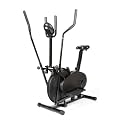 GYMMASTER 2 IN 1 ELLIPTICAL EXERCISE BIKE & CROSS TRAINER in BLACK Upgraded 2011 Model: CR-8.2DA - 1 year warranty