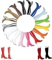 GOGO-300, 3" Heel Stretch Gogo Knee Boot Available in 22 Colors