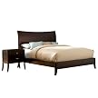 3-pc. Stuttgart Bedroom Set Including 2 Nightstand - Cappuccino (Queen)