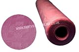 Pink Paper Banquet Roll 8M X 1.2M - Party Supplies