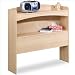 Nexera Alegria Twin Bookcase Headboard in Natural Maple Finish