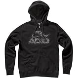 Adio Youth Sweatshirt Thrashed Black