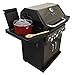 Dyna-Glo Bronze 60,000 BTU 4-Burner Propane Gas Grill with Side Burner