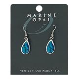 Marine Opal Earring Tear Drop