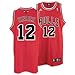 adidas Chicago Bulls #12 Kirk Hinrich Red Road Swingman Jersey (X-Large)