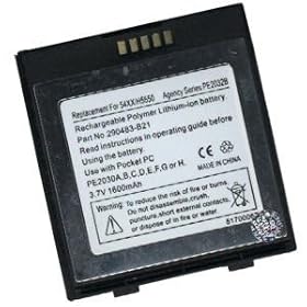 Click here to buy HQRP Replacement Battery for HP Compaq iPaq 5100 h5100 5150 h5150 5400 h5400 5450 h5450... by HQRP.