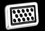 AMI Billet Side Vehicle Vents Rectangle w/ Circles- Polished Finish